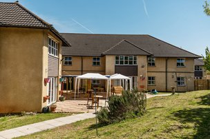 Oaktree Care Home in Bristol, Patio