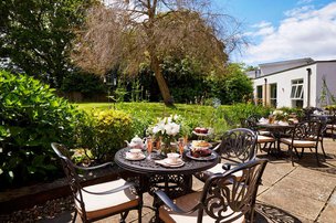 Oaklands House Care Centre garden