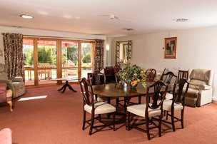 The Old Vicarage in Sherborne, dinning room