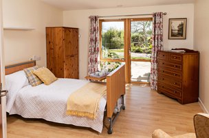 The Old Vicarage in Sherborne, bedroom