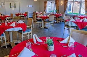 The Orchard Care Home in Alloa, dining room