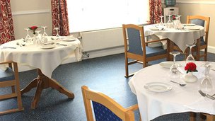 The Orchards in Birmingham, dining room