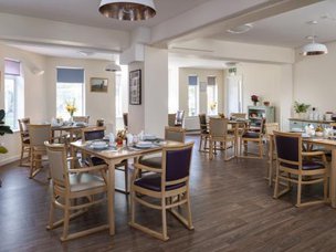 Boultham Park House, Lincoln, dining area 