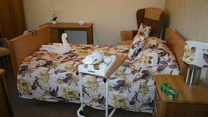 Overdene House Care Home in Winsford, dinner