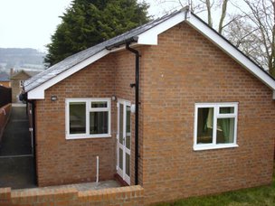 Park House Care Home in Bromyard exterior of home