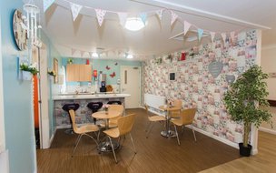 Parklands Court Care Home, kitchen area 