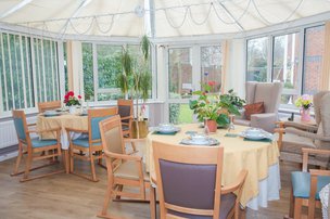 Parklands Court Care Home, conservatory 