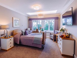 Stonebridge Manor Care Home, Tenterden, bedroom