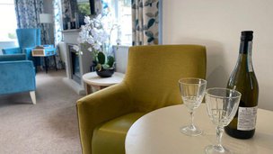 Plas Cwm Carw in Port Talbot, seating area