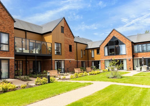 Portsdown View, part of the Connaught Care Collection, exterior. 