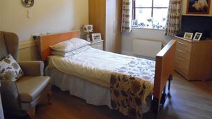 Primrose House Nursing Home in Crewe, bedroom