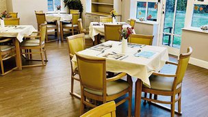 Primrose House Nursing Home in Crewe, dining room