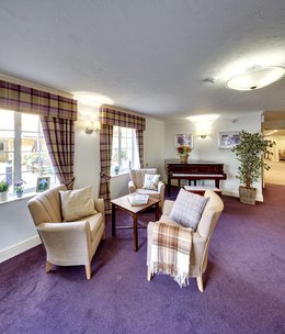 Priory Court, Stamford, Communal area