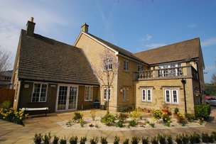 Priory Court, Stamford, Back of the home 