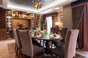 Private dinning room at Sutton Park Grange