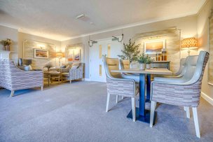 Queensmount Care Home, Bournemouth, communal area
