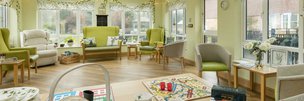 White Plains Care Home, Denham, conservatory 
