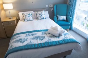 Redesdale Court in North Shields,bedroom