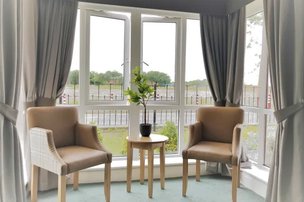 Redesdale Court in North Shields, conservatory