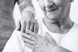 Agee Care Limited, Stoke-on-trent, hand holding 