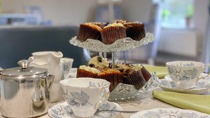 Richmond House in Leigh, afternoon tea