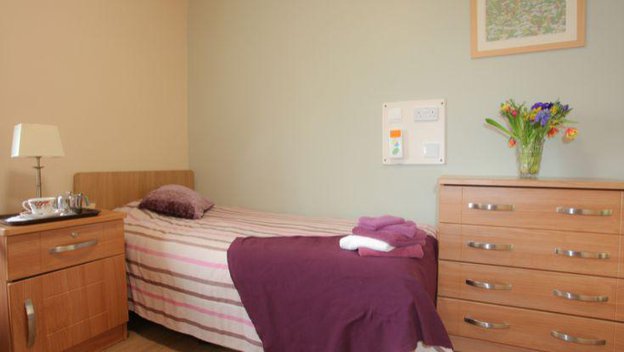 Ridgeway Lodge Care Home in Dunstable, bedroom