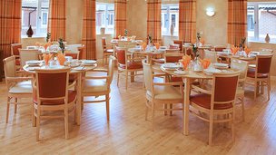 Rievaulx House Care Home in Armley, dining room