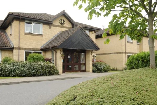 River Court Care Home in Watford, front entrance