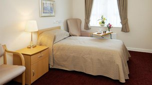 Roby House in Huyton, bedroom