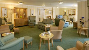 Roby House in Huyton, living room