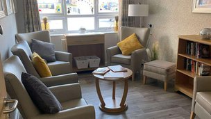 Roby Lodge in Liverpool, lounge