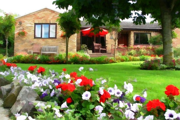 Rose Cottage Residential Care Home in Huntingdon outside