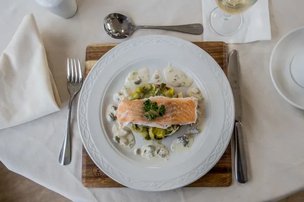 Roseberry Court in Redcar, dinner