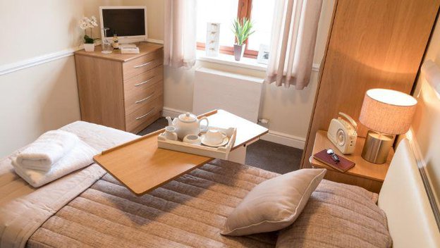 Rosebridge Court in Wigan, bedroom