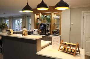 Café in Rowan Lodge Nursing Home