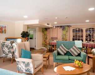 Lounge in Rowan Lodge Nursing Home