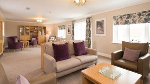 Sheraton Court in Hartlepool, living room