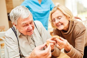 Seniors Helping Seniors Canterbury & Thanet, two eldery people 
