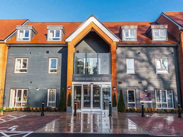 Silverbirch House, Guildford, exterior