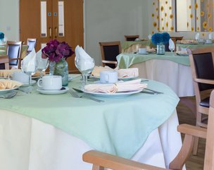 Olive House, Norwich, dining room
