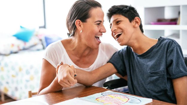 Smartlinks Care Services Live-in Carer with Young Client With Special Needs