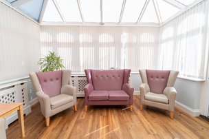 Conservatory in The Avenue Care Home