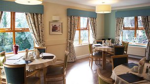 Snapethorpe Hall in Wakefield, dining room