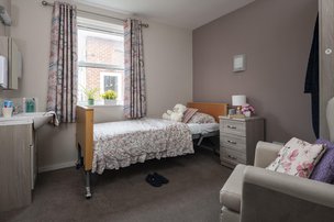 Southfield House in Spalding, bedroom