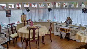 Springwater Lodge Care Home in Nottingham, dining room