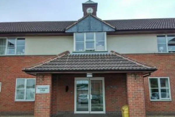 Springwater Lodge Care Home in Nottingham, front entrance