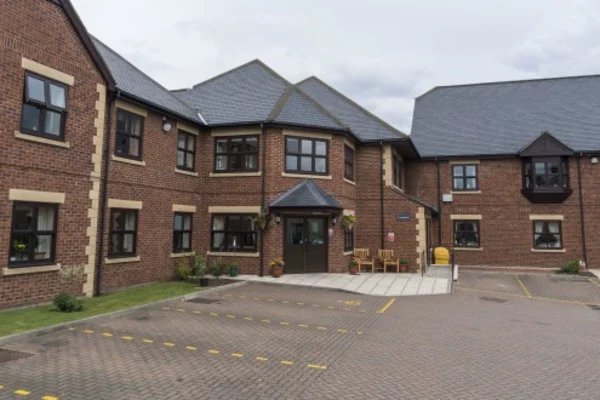 St Margaret's Care Home in Durham, front entrance
