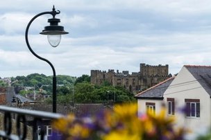 St Margaret's Care home in Durham, balcony view