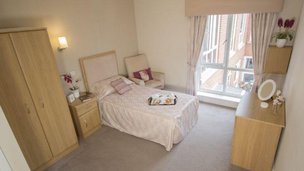 St Peter's Court, bedroom 