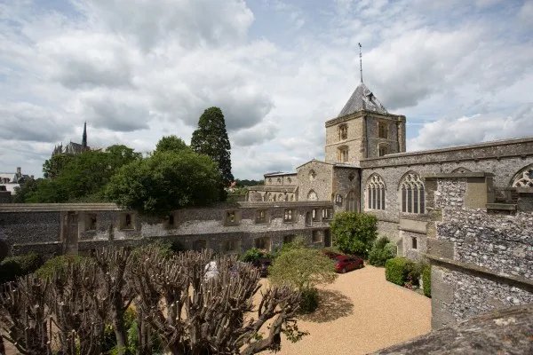 St Wilfrid's Priory Care Home in Arundel, Exterior